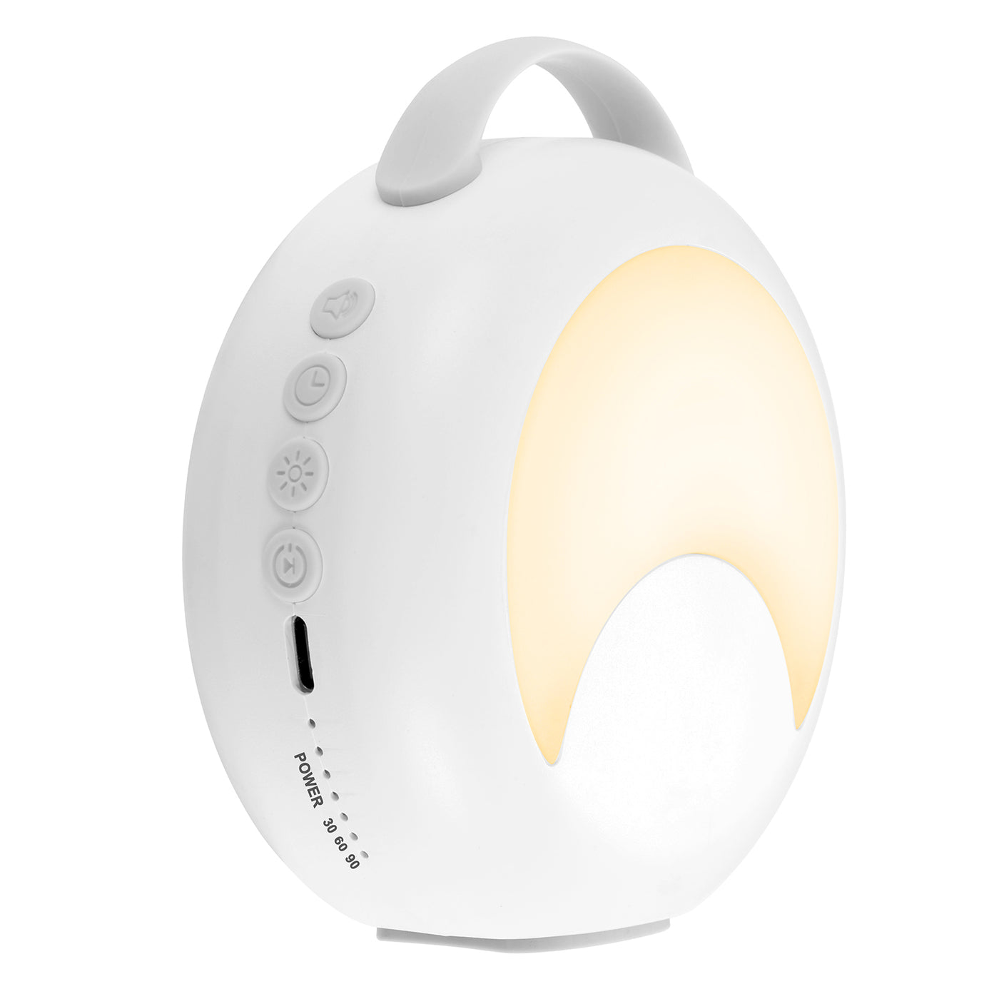 White noice højtaler nightlight